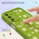 Case for Samsung Galaxy A16 5G, Silicone Shockproof Cover Women | Soft Silicone TPU, Raised Bezels, Precise Cutouts, Crisp Button Response, Shock Protection, Easy Install, Daisy Bloom