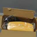 2-Pack is More economical,Brooms with Dustpan Combo Set with 52" Long Handle, Dustpan Teeth with self-Cleaning Function, Indoor and Outdoor Sweeping, Perfect for Home Office(Large/Yellow /2-Pack)