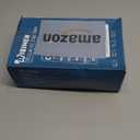 WIBIMEN Ice Cube Tray with Lid and Bin - Round Ice Trays for Freezer with Lid - Ice Cube Trays for Freezer with Ice Container (1"-2PACK Blue)