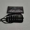 QMNNMA 10Pcs Leather Stitching Punch, Hole Punch Set Diamond Stitching Chisel Set, Multiple Sizes White Steel 1/2/4/6 Prong Leather Chisel with Storage Bag for DIY Craft