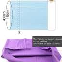 2 x TinaKim Ribbed Cuff, for Waistbands Neckbands Jacket Hoodies Material Sewing Fabric (43x8in, 54 Light Caramel)