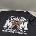 Funny Senior Mom Class of 2024 I'm Not Crying You're Crying T-Shirt, Graduation 2025 Mom T-Shirt, Size 3XL