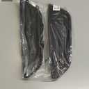 Front Bumper Fog Light Cover, Black,2 Pcs