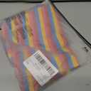 Women's Y2K Striped Backless Halter Top Sleeveless Low Cut V Neck Crop Tank Tops (S)