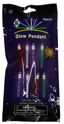 Glow Pendant 8 Pieces 5 Pack