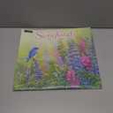 Lang Songbirds 2026 Wall Calendar  13.4"  12", 12-Month Calendar with Stapled Binding, Linen-Embossed Art by Susan Bourdet, Colorful Bird Illustrations