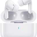Wireless Earbuds for iPhone, 5.3 Bluetooth Headphones for Apple Earbuds Wireless, ENC Noise Cancelling 40Hrs Playback in Ear Air Buds Pods HiFi Bass for iPhone 17 16 15/iPad/PC/Laptop/Switch/White
