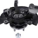 NewYall Front Left Steering Knuckle Wheel Hub Bearing Assembly for Toyota Camry 2.4L 2004 2005 2006