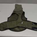 IDOMIK Dog Anxiety Calming Hoodie, Breathable Anxiety Jacket Vest for Thunderstorms, Fireworks, Vet Visits, Separation, Adjustable Hoodie for Noise Block & Ear Protection Recovery, Green, S (S(Chest Girth:15.7"-18.9"))