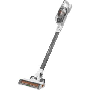 BLACK+DECKER POWERSERIES+ 20V MAX Cordless Stick Vacuum Cleaner with LED Floor Lights, Lightweight, Multi-Surface (BHFEA520J) , Gray