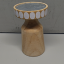 HD Designs 8 in Wood Candle Holder