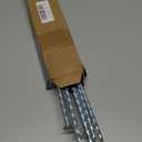 14 Inch Heavy Duty Spiral Landscape Spikes Solid Galvanized Metal Garden Stakes for Speed Bump, Wheel Stop, Paver Edging, Floor Covering, Weed Barriers, Tent, Garden Plants (15)