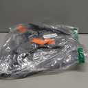 Oversized Clear Hat Storage Box for Women, Cowboy Hat Organizer for Closet, Wide Brims Hat Case with Carrying Handles, Hat Bag (Grey)