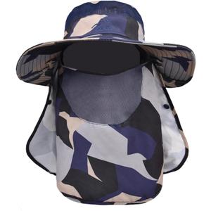 Sun Hats for Men Women Fishing Hat UPF 50+ Breathable Wide Brim Summer UV Protection Hat