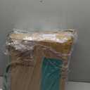 BOBOMOMO Tradition 20.5" Rustic Table Lamp Set of 2 for Living Room Farmhouse Bedside Desk Lamps Bedroom Nightstand Vintage Lamps Linen WashedSuitable for Decorating Small Areas (Antique White)