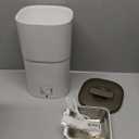 PAPIFEED Automatic Cat Feeder 6L 2.4G WiFi Smart Pet Feeder with Camera & TwoWay Audio, Adjustable Angle, Easy to Clean Detachable Feeding Schedule 110 Meals Per Day for Cats & Small Dogs  White