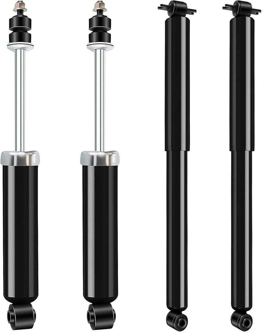ECCPP shock absorbers shock Struts for 1987-1996 for Dodge Dakota shock Struts for 344095 32251 344093 32250 Front and Rear Shocks