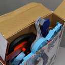 Mattel Disney and Pixar Cars Playset with 2 Toy Cars, Lightning McQueen & Francesco Bernoulli, GRC Jumping Raceway Track Set with Kid-Powered Booster