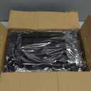 Clothes Pants Hangers, Space-Saving Skirt Holders with 360  Swivel Hooks, Adjustable Clips, Trouser Hangers, Clothes Coat Garment Jeans Hangers (20 Pack, Black)