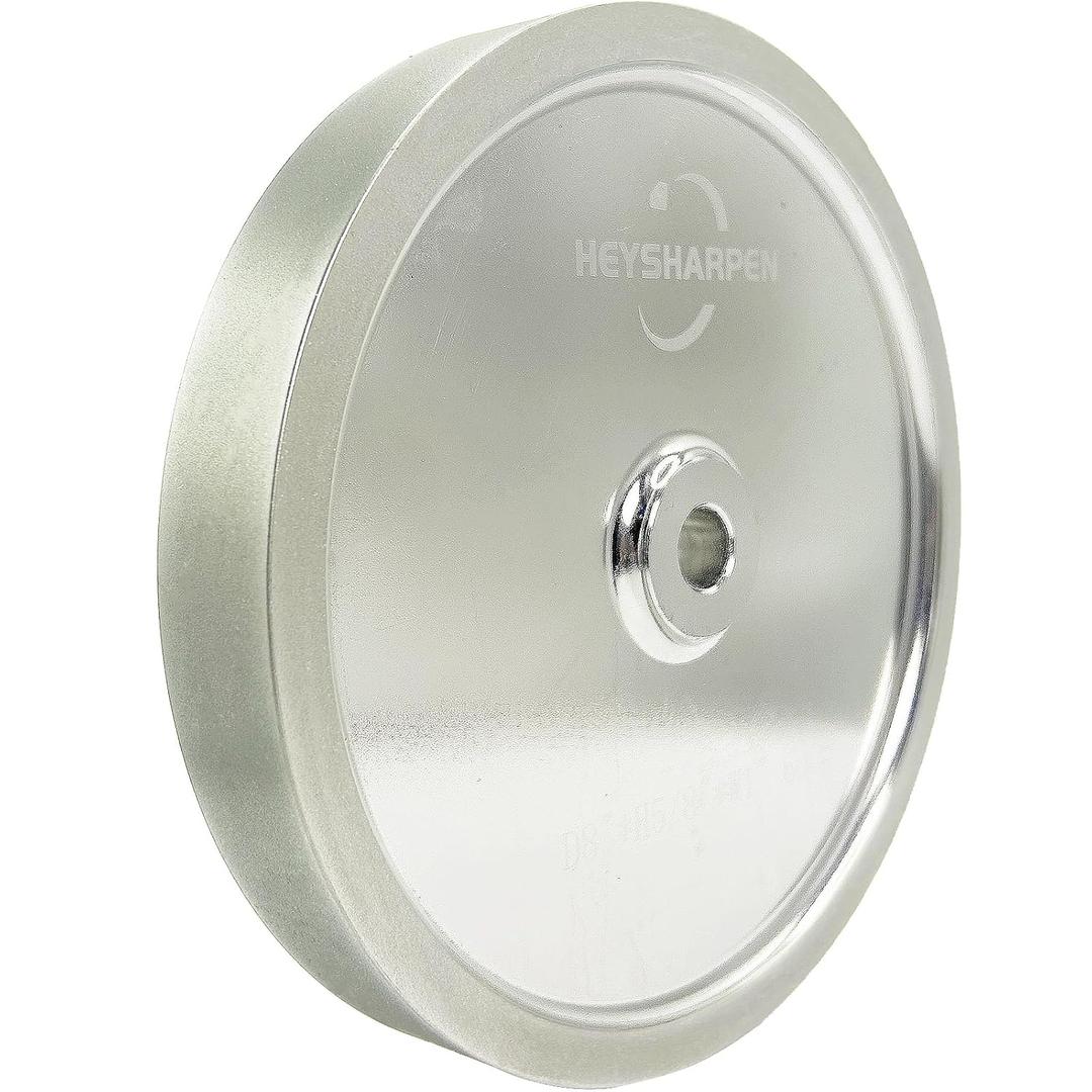 CBN Grinding Wheel 8 inch 600 Grit,1" Wide,5/8 Arbor,for Sharpening Woodturning and HSS Tools,Suitable for All Kinds of 8-inch Bench Grinders(600 Grit)