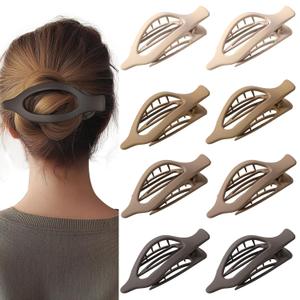 8 Piece French Flat Hair Clips for Women – Matte No-Slip duckbill Claw Barrettes for Thick & Thin Hair, Side Slide Volume Clips for Girls
