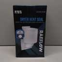 Dryer Vent Cover 4 inch with UV RESISTANT - Outdoor Dryer Vent Cover Natural Energy Saving, Dryer Vent Seal for Home Exterior