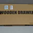 Pull Out Cabinet Organizer, Soft Close Wooden Slide Out Drawers for Pots and Pans, Full-extension Roll Out Shelves for Kitchen Cabinets, Pantry Organization, Bottom & Side Mount(15"W X 21"D x 3.4''H)