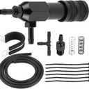 Manual Boost Controller Kit, 1-30 PSI Car Turbo Boost Controller, Aluminum Alloy Adjustable Universal Turbo Engine Controller