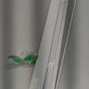 Cordless Light Filtering Mini Blind - 23 Inch Width, 42 Inch Length, 1" Slat Size - Pearl White - Cordless GII Morningstar Horizontal Windows Blinds for Interior by Achim Home Decor