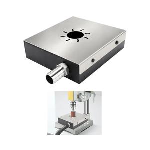 scottchen PRO Benchtop Drill Press Square Dust Extraction Unit 7-1/2’’x 6-1/2’’ Metal, Drill Press Dust Collector for Woodworking