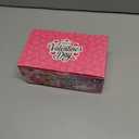 PARSUP 30-Pack DIY Valentine Coloring Card Kit - Watercolor Paint Set + Brushes | Classroom Valentine Exchange Gifts, Kids Paint Party Favors, Valentines Crafts for School