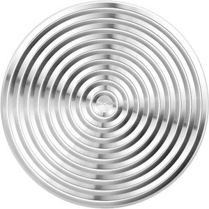 Normcore 51mm Ripple Replacement Tamper Base, 304 Stainless Steel, Fits Normcore Spring-Loaded Espresso Tamper, Creates Even Extraction Grooves