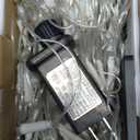 LYHOPE 12ft x 5ft 360 LED Christmas Net Lights, 11 Modes 30V Christmas Lights, Clear White-Multi Color Changing Mesh Decorative Net Light for Xmas Tree Bush Wedding Garden Outdoor Indoor Decor