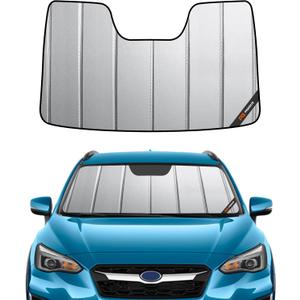 Windshield Sun Shade for Subaru Crosstrek 2018-2023, Impreza 2017-2023. with Eyesight Driver Assist. Front Window Sunshade - Safeguard