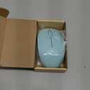 seenda Wireless Mouse for Laptop, 2.4G Noiseless Mouse with USB Receiver - Optical Tracking Portable Computer Mice for Chromebook, PC, Tablet, Windows System, 24 Months Battery Life - Mint Green