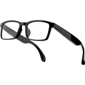 Smart Glasses for Men & Women, Clear Blue Light Glasses, Intelligent Touch&Voice Assistant,Open-Ear Speaker, Compatible with IOS/Android, Bluetooth Audio Eyeglasses for Driving/Travel/Working