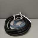 110V Automatic Gasoline Fuel Transfer Pump w/Manual Nozzle, 10 GPM Heavy-duty Portable Self-priming Fuel Oil Transfer Pump for Gasoline, Diesel, Kerosene, Biodiesel and More