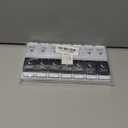 EZY DOSE Push Button (7-Day) Pill Case, Medicine Planner, Vitamin Organizer, 2 Times a Day AM/PM, Removable Trays, Large Compartments, Arthritis Friendly, Spring Open Black and White Lids, BPA Free