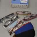 NORPERWIS Reading Glasses 5 Pairs Quality Readers Spring Hinge Glasses for Reading for Men and Women (5 Pack Mix Color -2, 2.50)