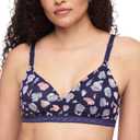 Warner's Womens Women's Cloud 9® Super Soft Wireless Lightly Lined Comfort Bra 1269 (Blue) 32A