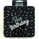 Surface Packaging It's Your Birthday Square Gift Card Holder Tin, 5 Pack