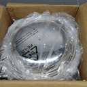 Hafing Dishes for Buffet, 4 Pack 5QT Round Stainless Steel Chafing Dish Set for Home Parties, Christmas Gatherings, Catering Events Complete Buffet Warmer Set (Rose Gold 4)