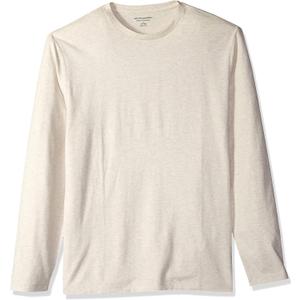 Amazon Essentials Men's Regular-Fit Crewneck Long-Sleeve T-Shirt, Casual Cotton Jersey (Stained But Otherwise Like-New) (XL)