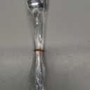 New Star Foodservice 58765 Stainless Steel Rose Pattern Iced Teaspoon 7.7-Inch Set of 12