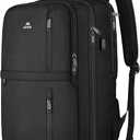 MATEIN Extra Large 45L Travel Laptop Backpack, Airline Approved Carry on Backpack with USB Port & Shoe Compartment, Water Resistant Luggage College Overnight Weekender Travel Bag Fit 18" Laptop, Black Visit the MATEIN Store XXL