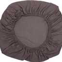 Ciieeo Sofa Cover for Sofa Cushion Pure Cushion Cover Grey Seat Home Easy to Clean Comfortable to Use (50X50X5CM,  19.68" x 19.68" x 1.98" Dark Grey)