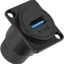 Toronce D R Series USB3.0 Passthrough Panel-Mount Connector (USB3.0)