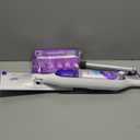 Swiffer PowerMop Multi-Surface Mop Kit for Floor Cleaning, Includes PowerMop, 2 Mopping Pad Refills, 1 Cleaning Solution with Fresh Scent and 2 Batteries (Purple and White)