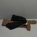 Delcast 2 Pairs Fleece Lined Tights WomenFake Translucent Thermal Sheer Thick Pantyhose Leggings for Winter, Size XS