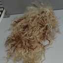 FantaLook Women Long Curly 80s Blonde with Reddish Brown Cosplay Wig